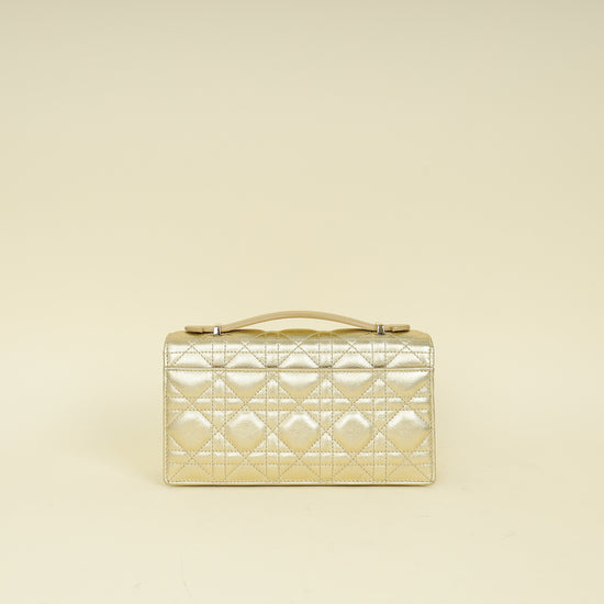 Christian Dior Metallic Gold My Dior Mini Bag