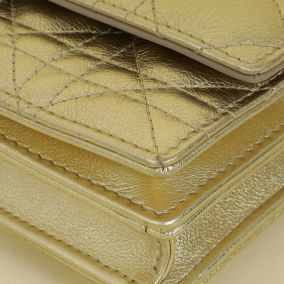 Christian Dior Metallic Gold My Dior Mini Bag