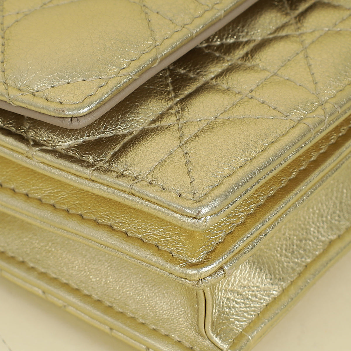 Christian Dior Metallic Gold My Dior Mini Bag