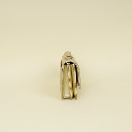 Christian Dior Metallic Gold My Dior Mini Bag