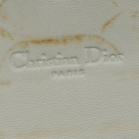 Christian Dior Bicolor Python Lady Dior Chain Wallet-Christian Dior-THE CLOSET