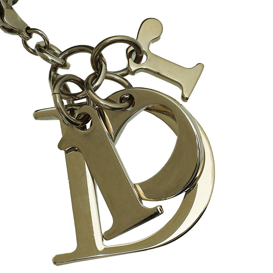 Christian Dior Bicolor Python Lady Dior Chain Wallet-Christian Dior-THE CLOSET