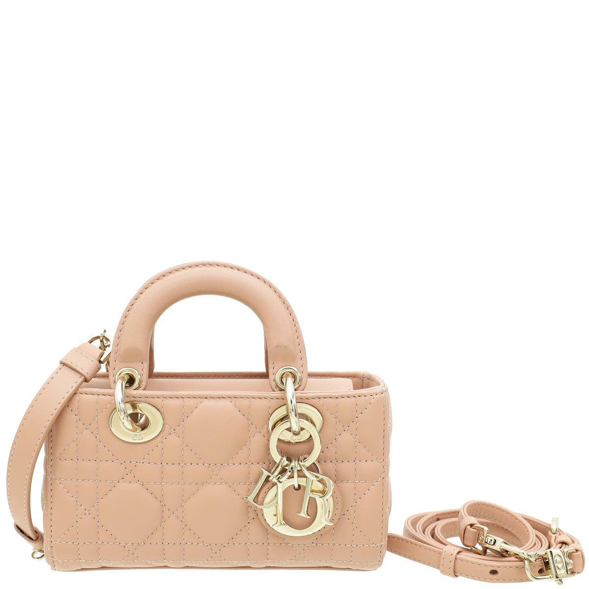 Christian Dior Rose des Vents Lady D-Joy Micro Bag-Christian Dior-THE CLOSET
