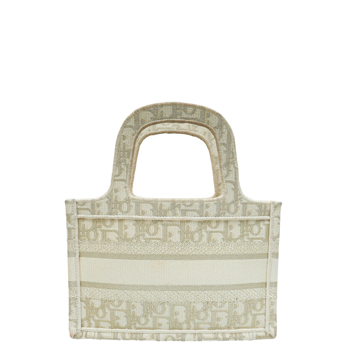 Christian Dior Bicolor Metallic Oblique Book Tote Mini Bag-Christian Dior-THE CLOSET