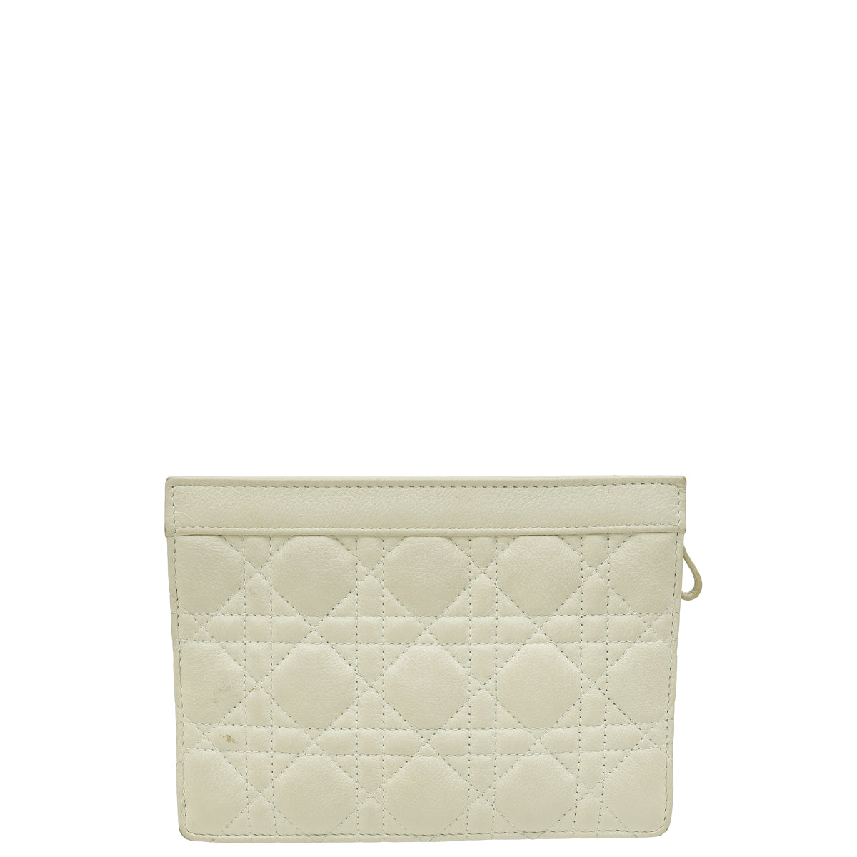Christian Dior White Caro Every Dior Pouch-Christian Dior-THE CLOSET