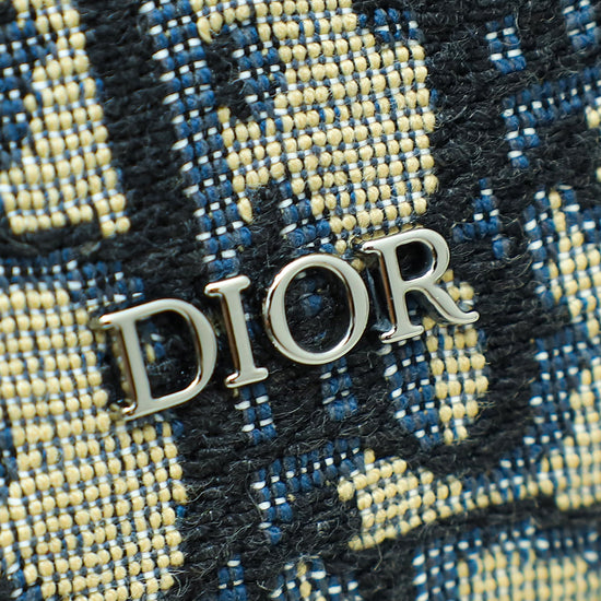 Christian Dior Bicolor Oblique Jacquard Lingot 22 Bag