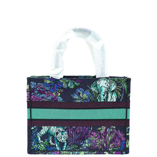Christian Dior Multicolor Toile de Jouy Voyage Medium Book Tote Bag