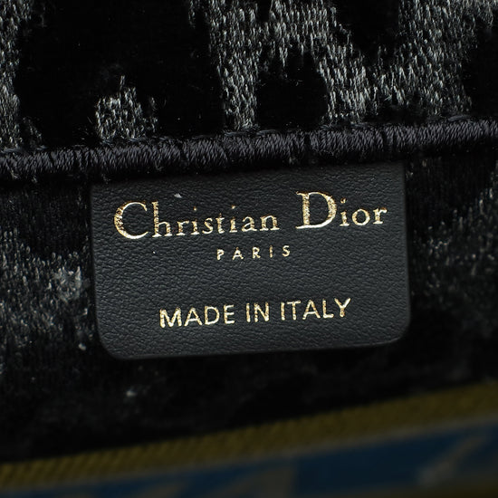 Christian Dior Bicolor Mizza Medium Book Tote Bag