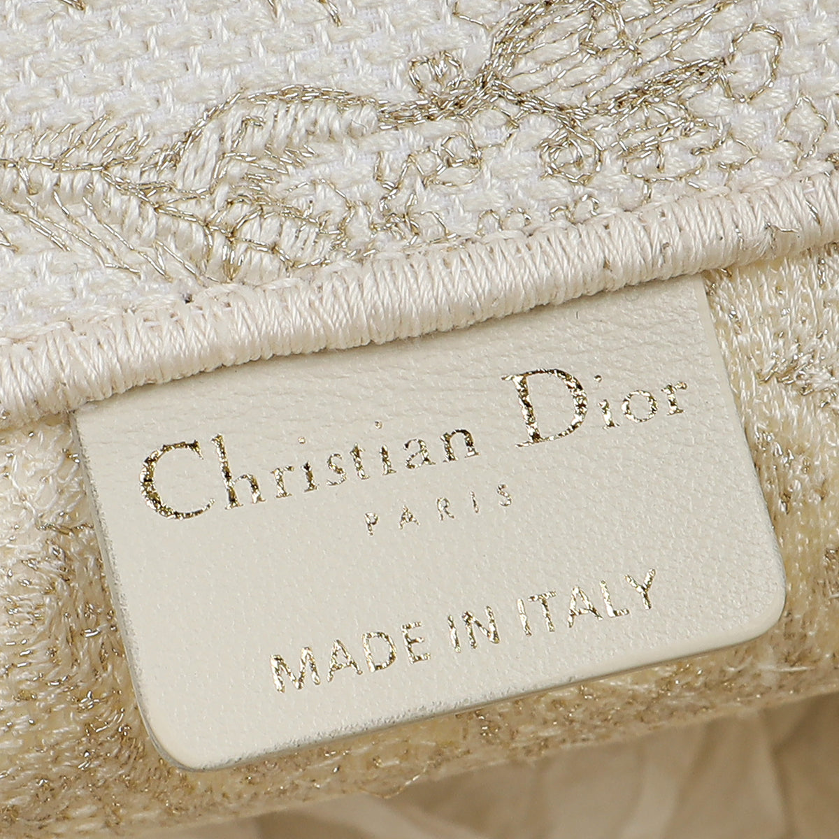 Christian Dior Bicolor Toile de Jouy Book Tote Medium Bag With MU Initials