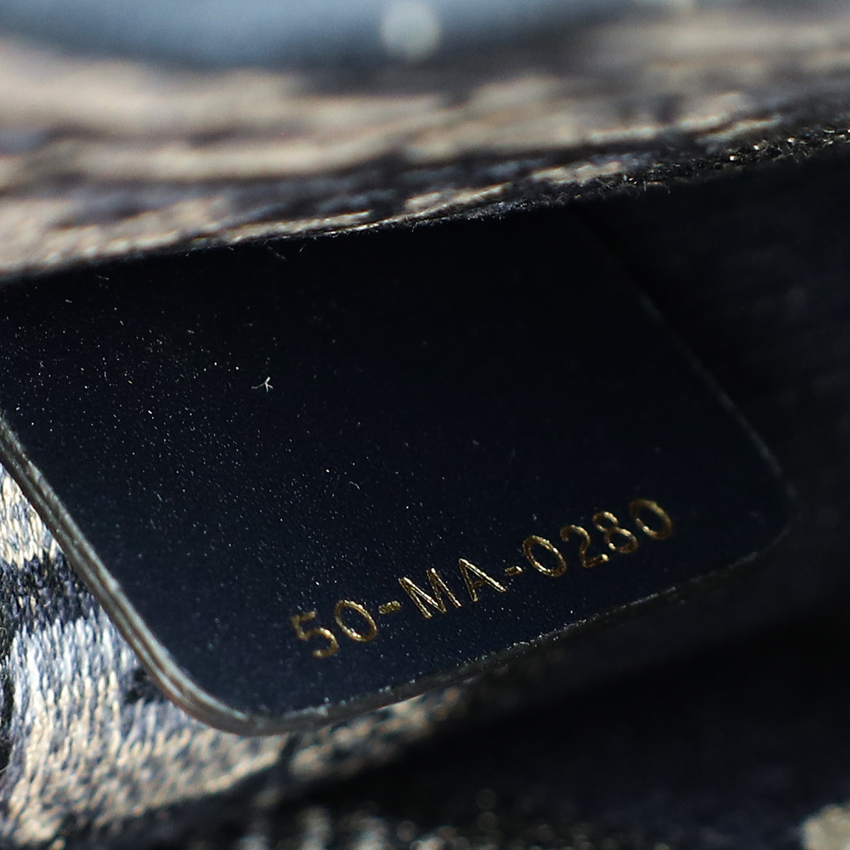 Christian Dior Navy Blue Oblique Book Tote Mini Bag