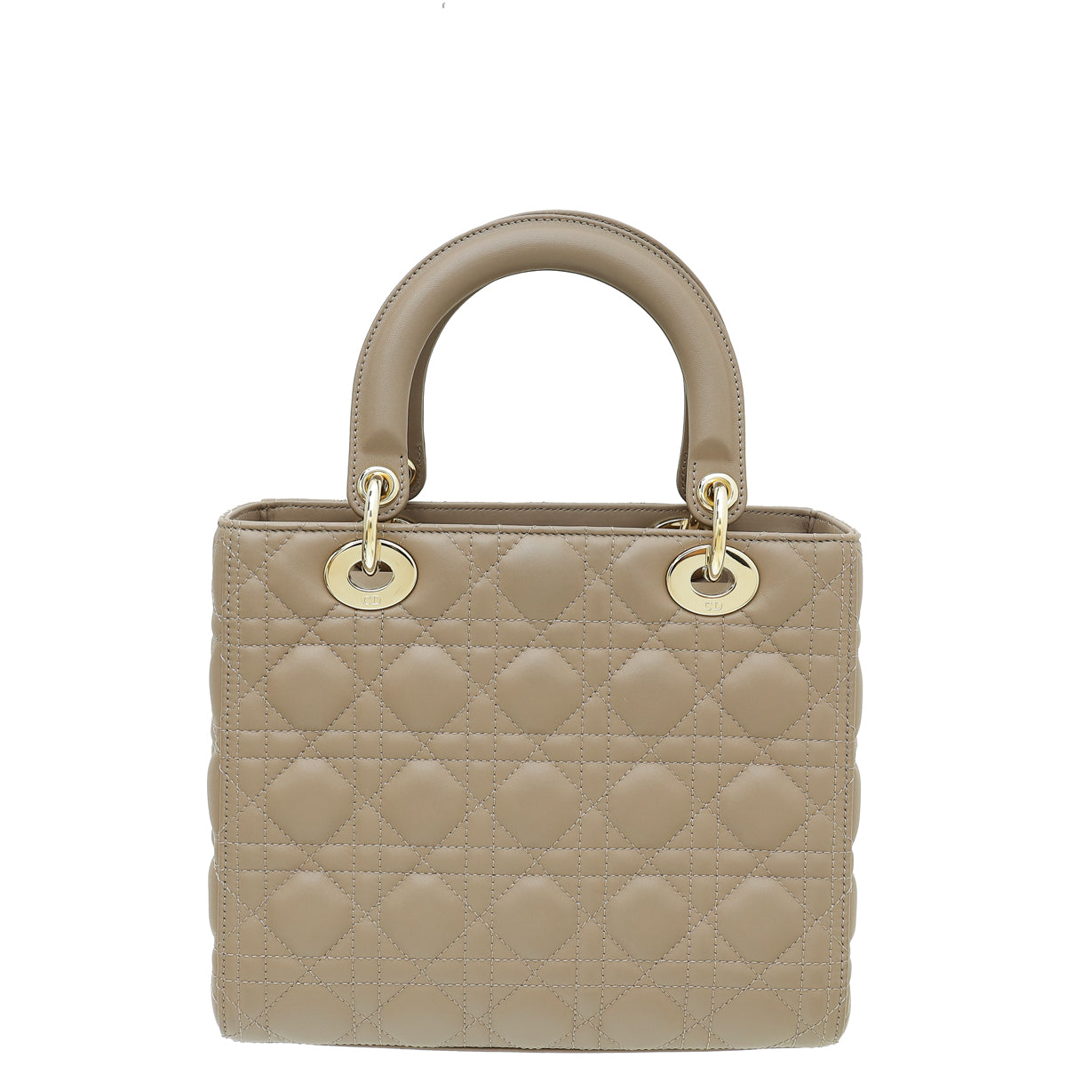 Load image into Gallery viewer, Christian Dior Warm Taupe Lady Dior Medium Bag
