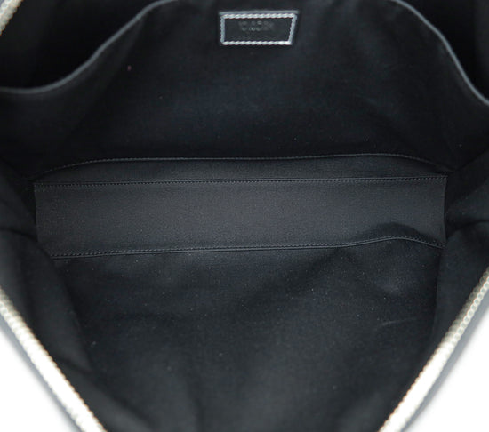 Christian Dior Black Lingot Briefcase Bag