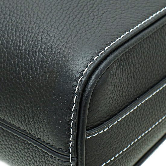 Christian Dior Black Lingot Briefcase Bag