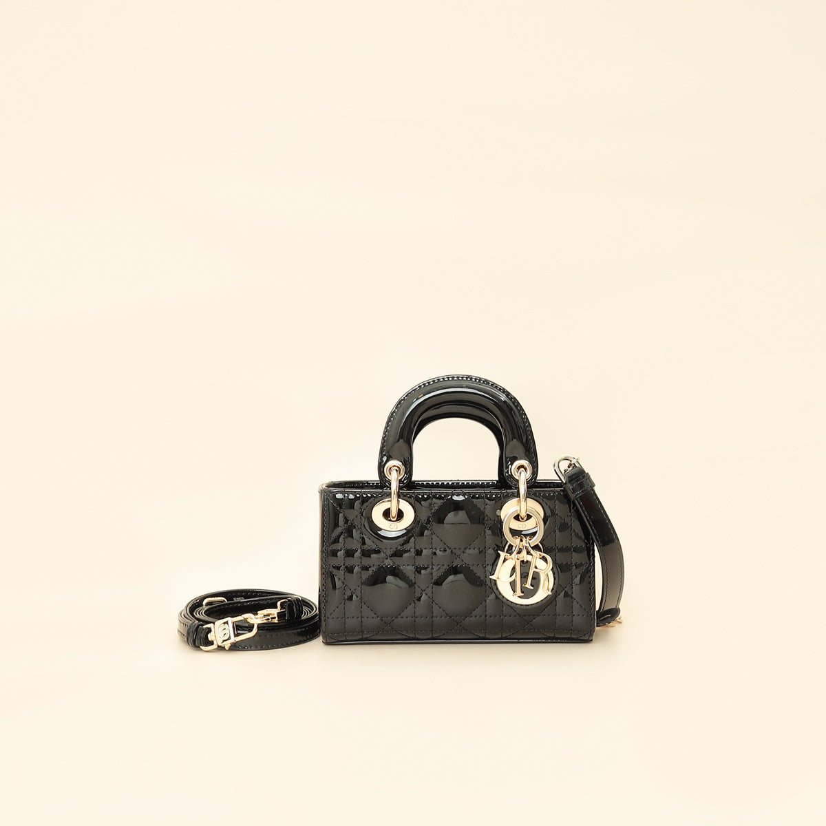 Christian Dior Black Lady D-joy Micro Bag-Christian Dior-THE CLOSET