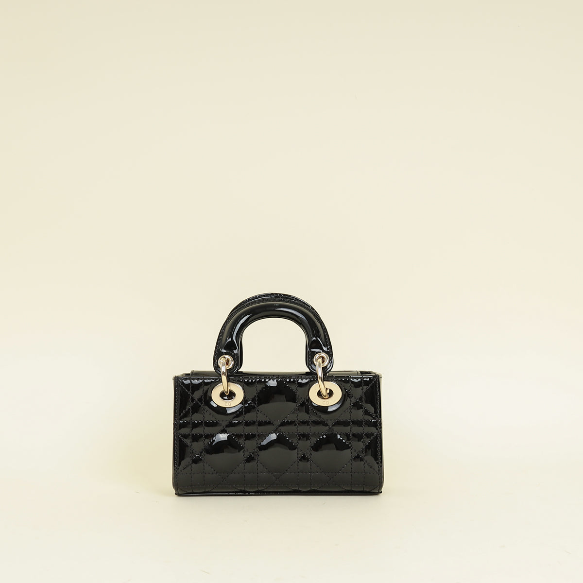 Christian Dior Black Lady-D Joy Micro Bag