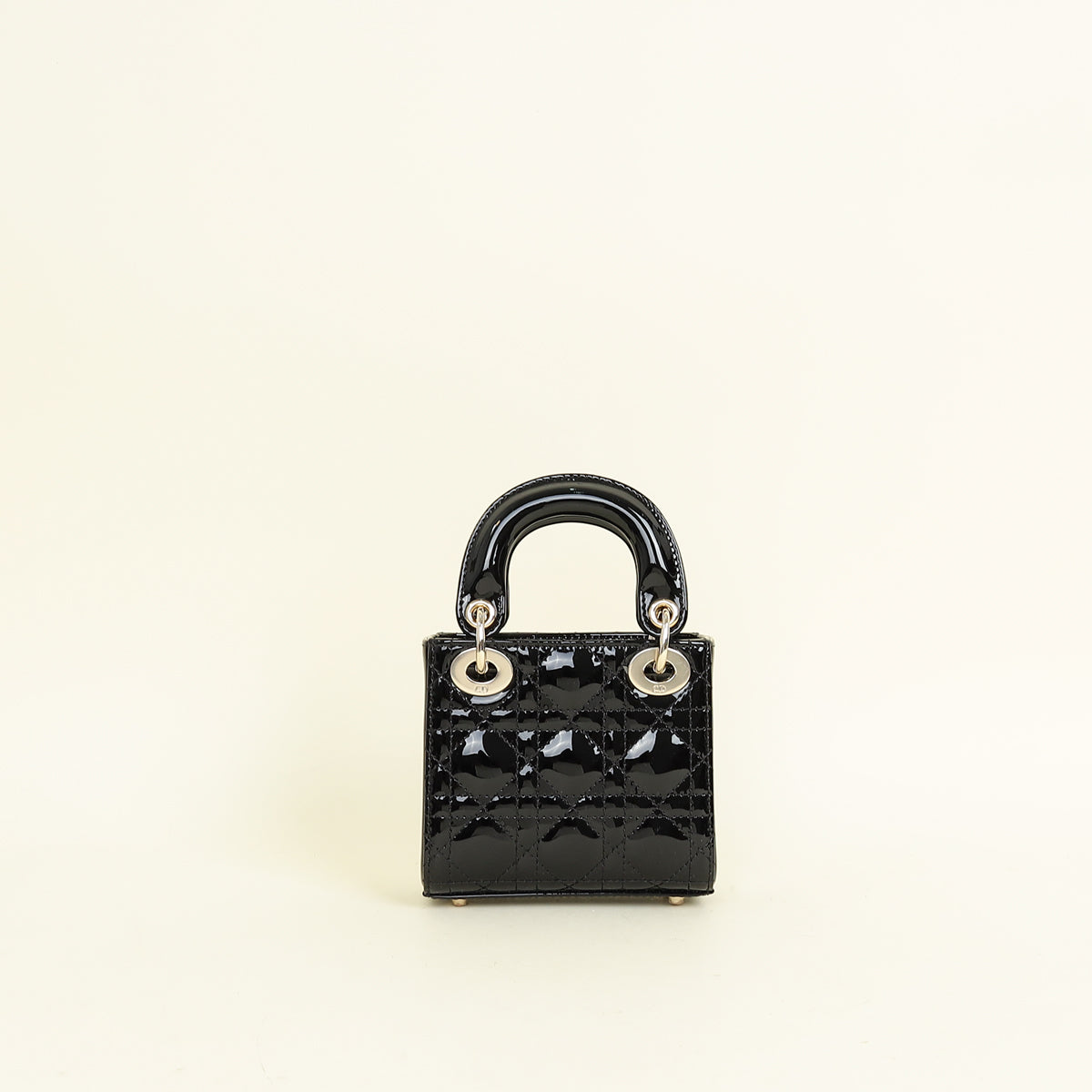 Christian Dior Black Lady Dior Micro Bag