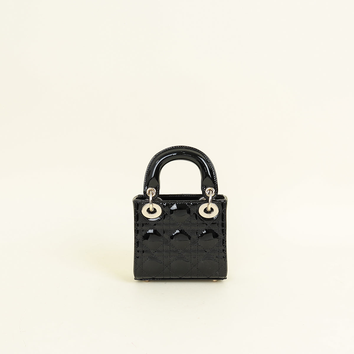 Christian Dior Black Lady Dior Micro Bag