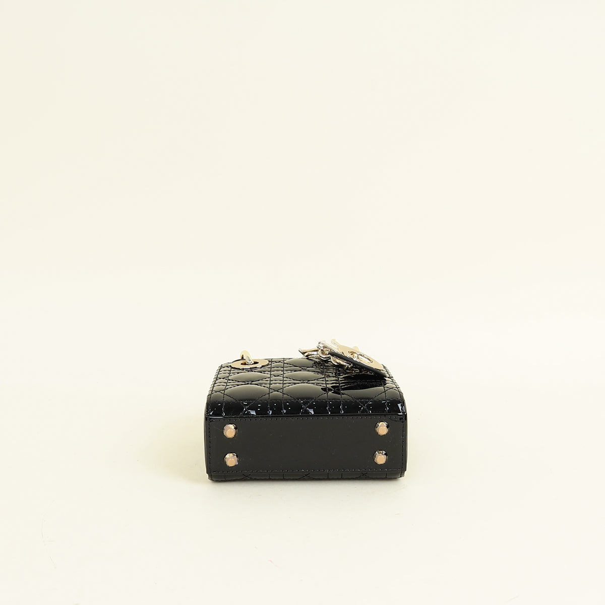 Christian Dior Black Lady Dior Micro Bag
