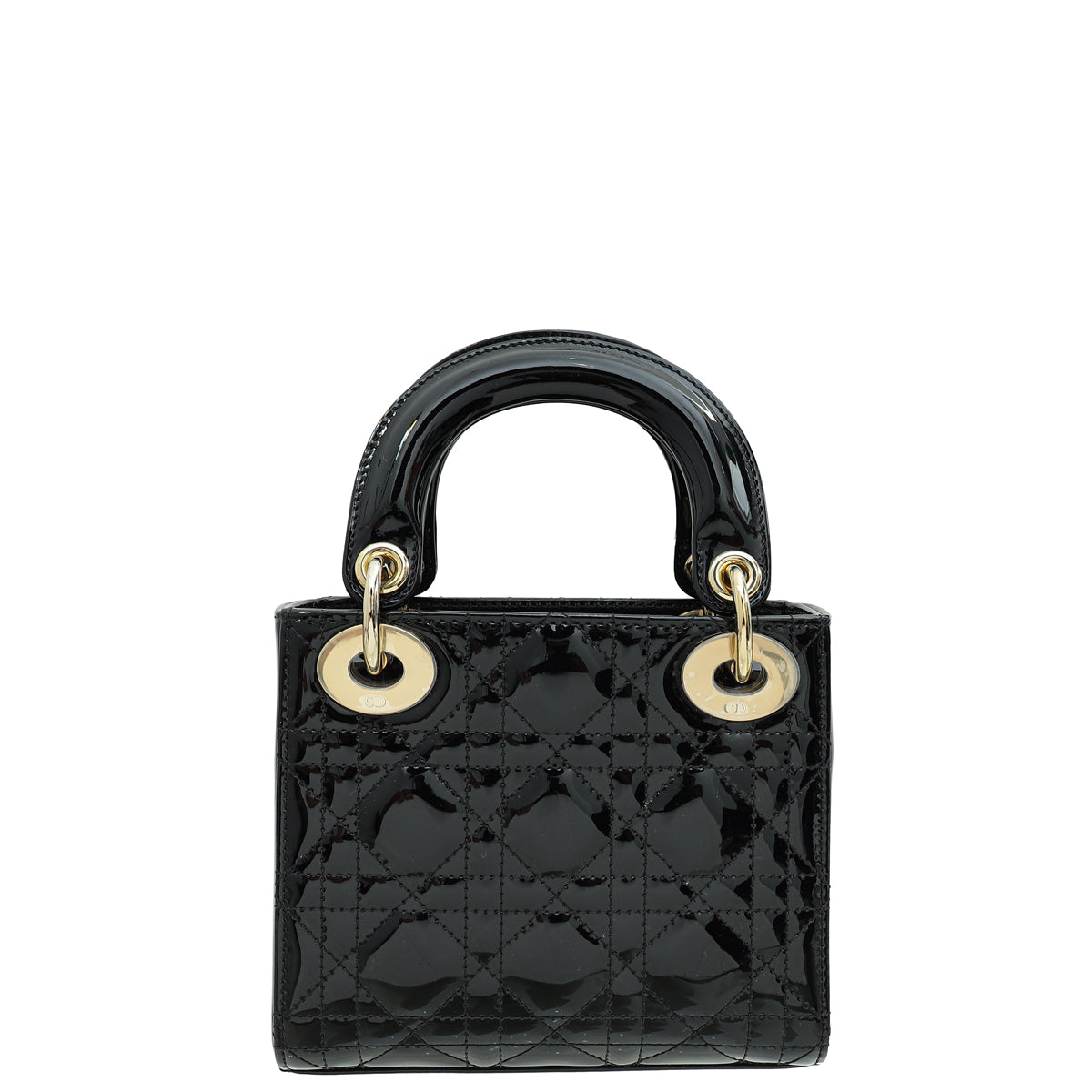 Christian Dior Black Lady Dior Mini Chain Bag-Christian Dior-THE CLOSET