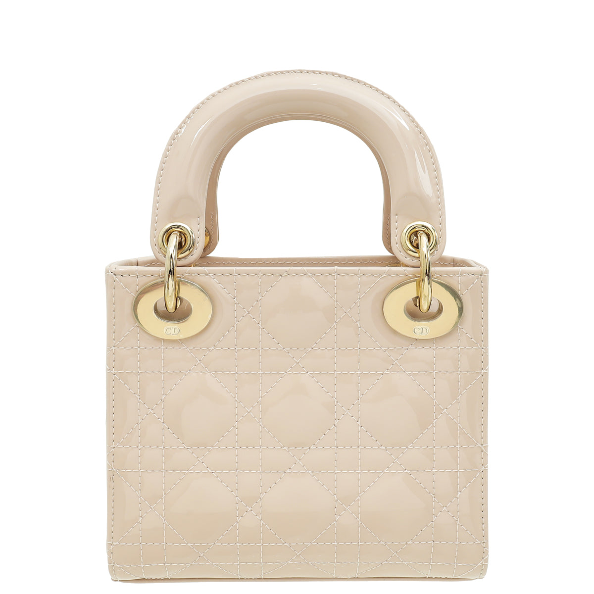 Christian Dior Powder Pink Lady Dior Mini Chain Bag-Christian Dior-THE CLOSET