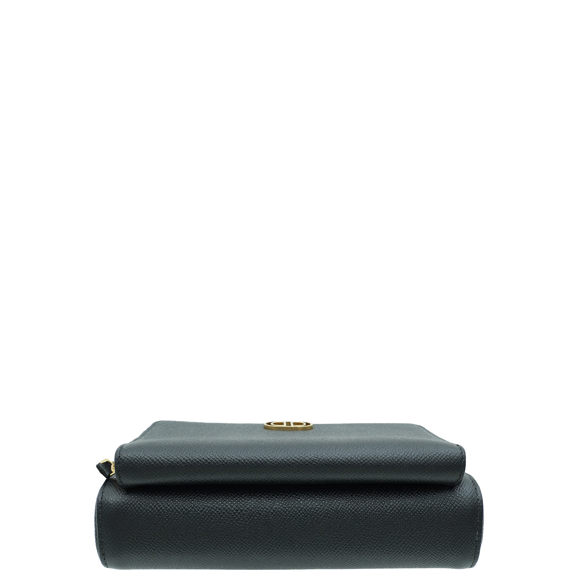 Christian Dior Black Caro Double Pouch Bag