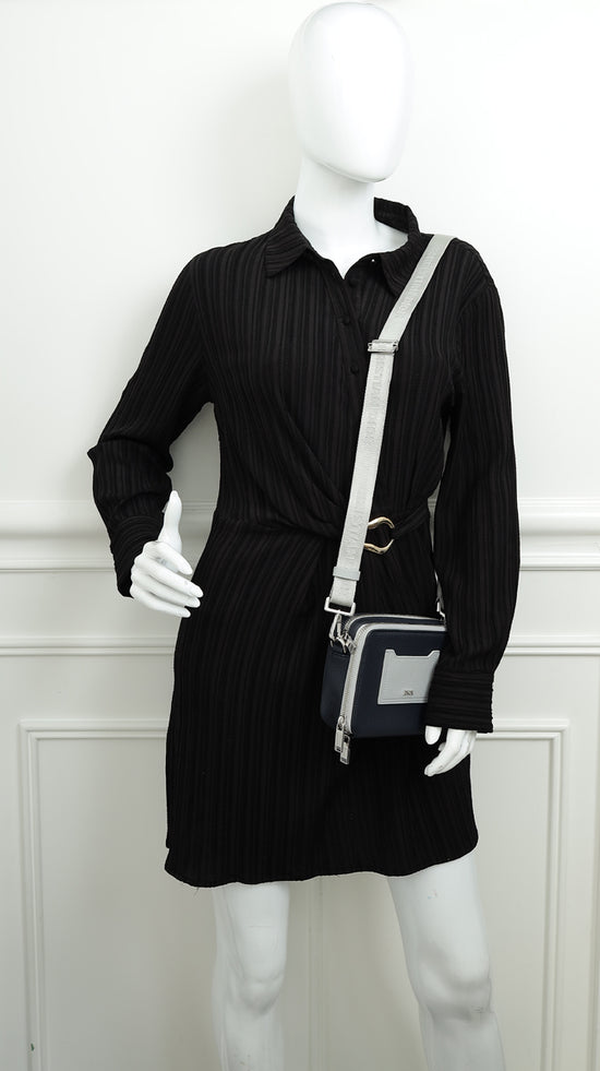 Christian Dior Bicolor Compact Mini Messenger Bag-Christian Dior-THE CLOSET