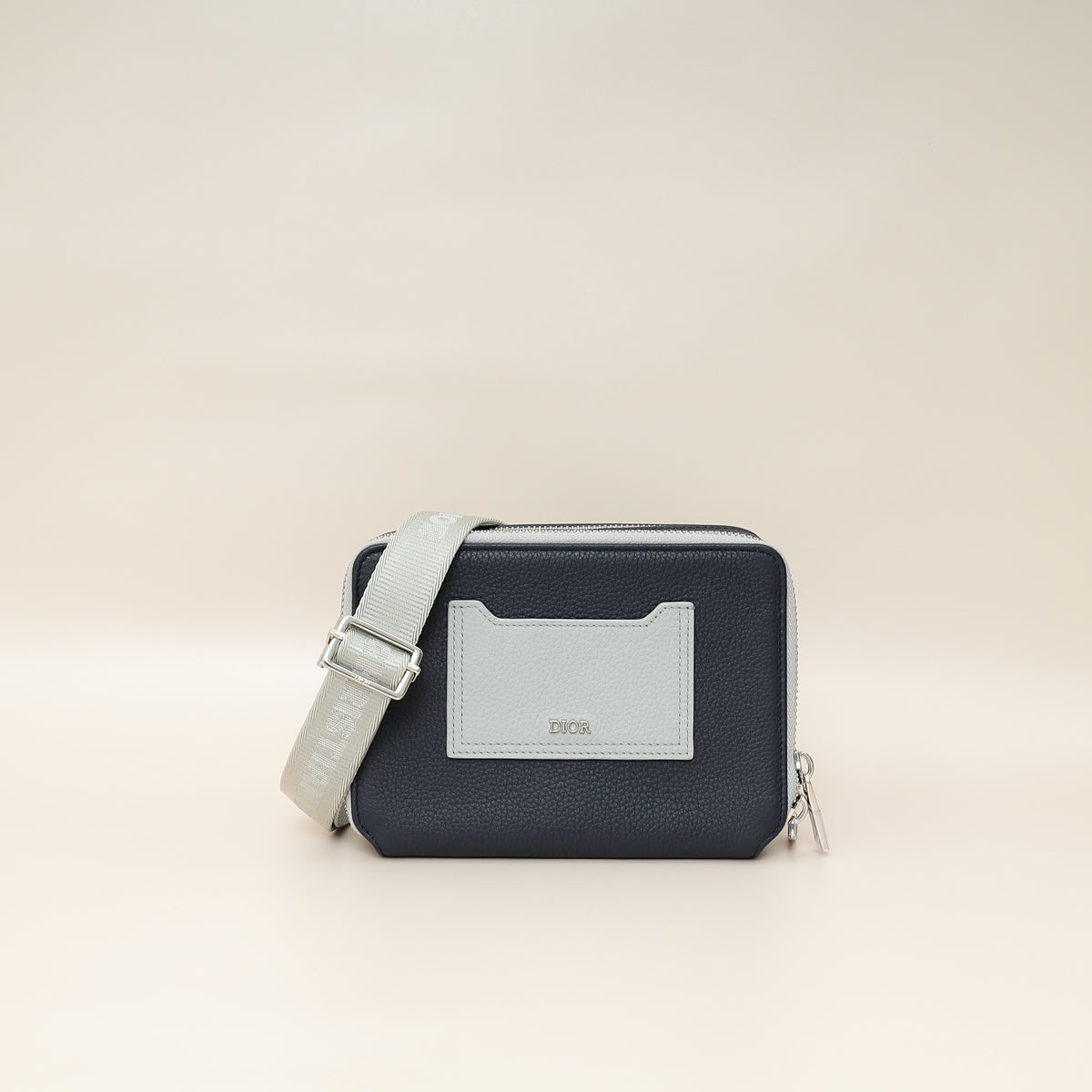 Christian Dior Bicolor Compact Mini Messenger Bag