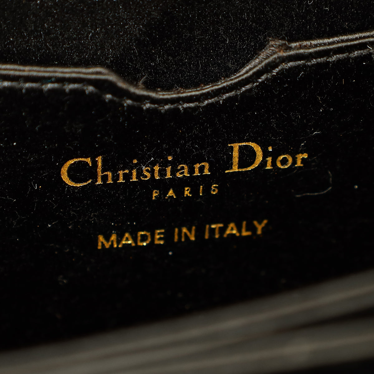 Christian Dior Black D-Bee Satin Evening Clutch Bag-Christian Dior-THE CLOSET