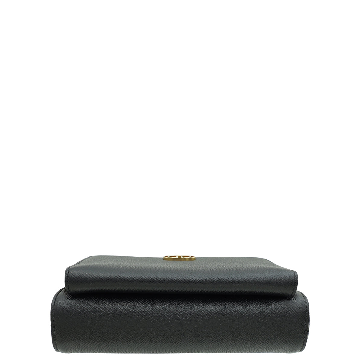 Christian Dior Black Caro Double Pouch