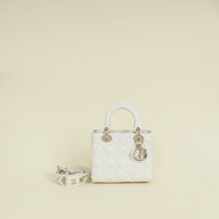 Christian Dior Latte Lady Dior My ABCDior Small Bag