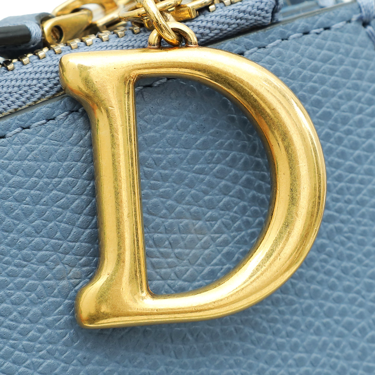 Christian Dior Bicolor Saddle Pouch Bag