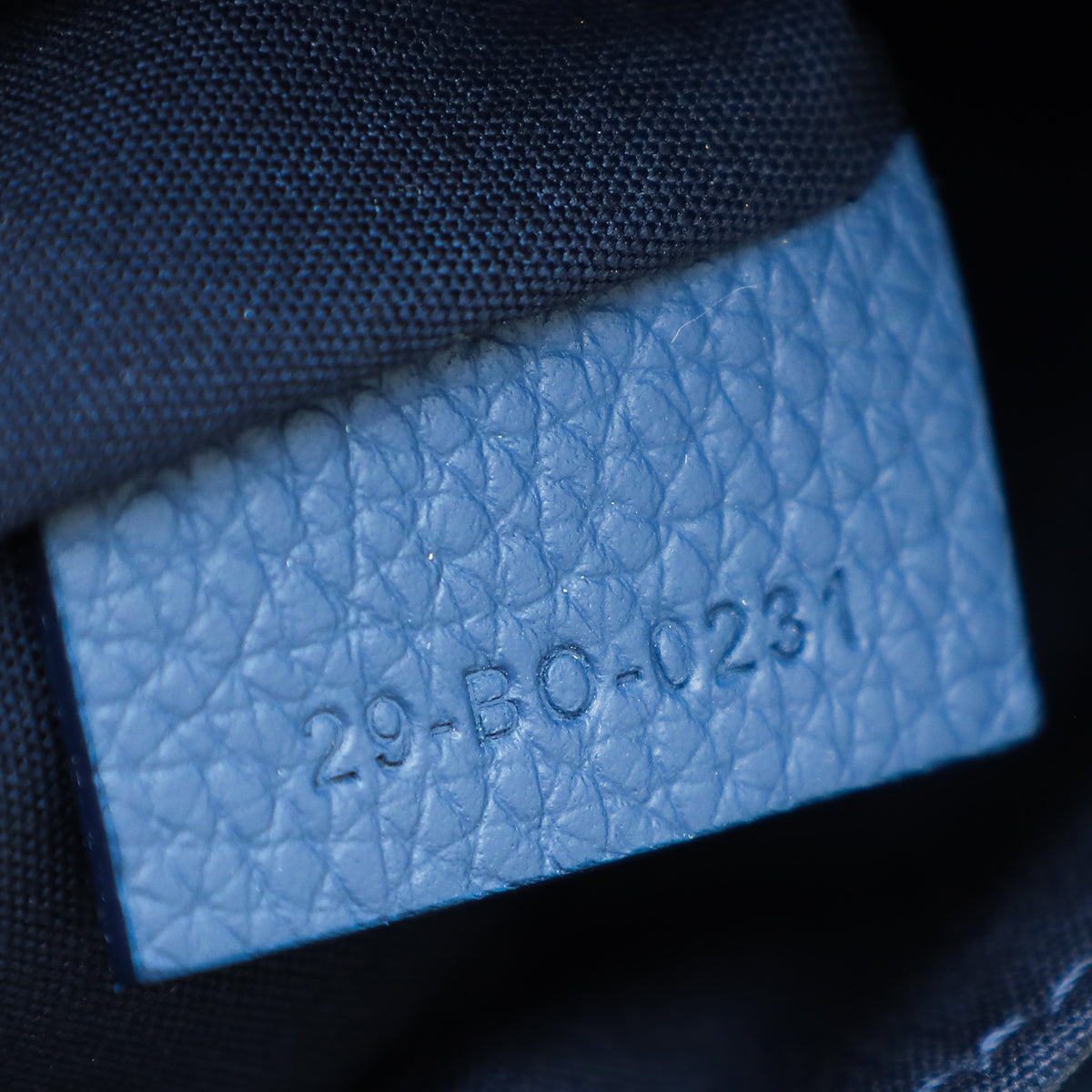 Christian Dior Blue Denim Oblique Soft Saddle Kasuri Mini Bag
