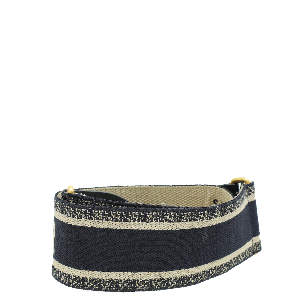 Christian Dior Tricolor Logo Embroidered Bag Strap-Christian Dior-THE CLOSET