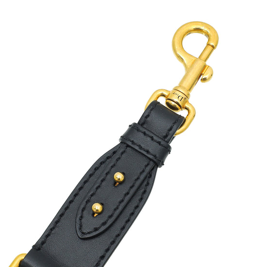 Load image into Gallery viewer, Christian Dior Bicolor &amp;#39;Christian Dior&amp;#39; Embroidery Adjustable Shoulder Strap
