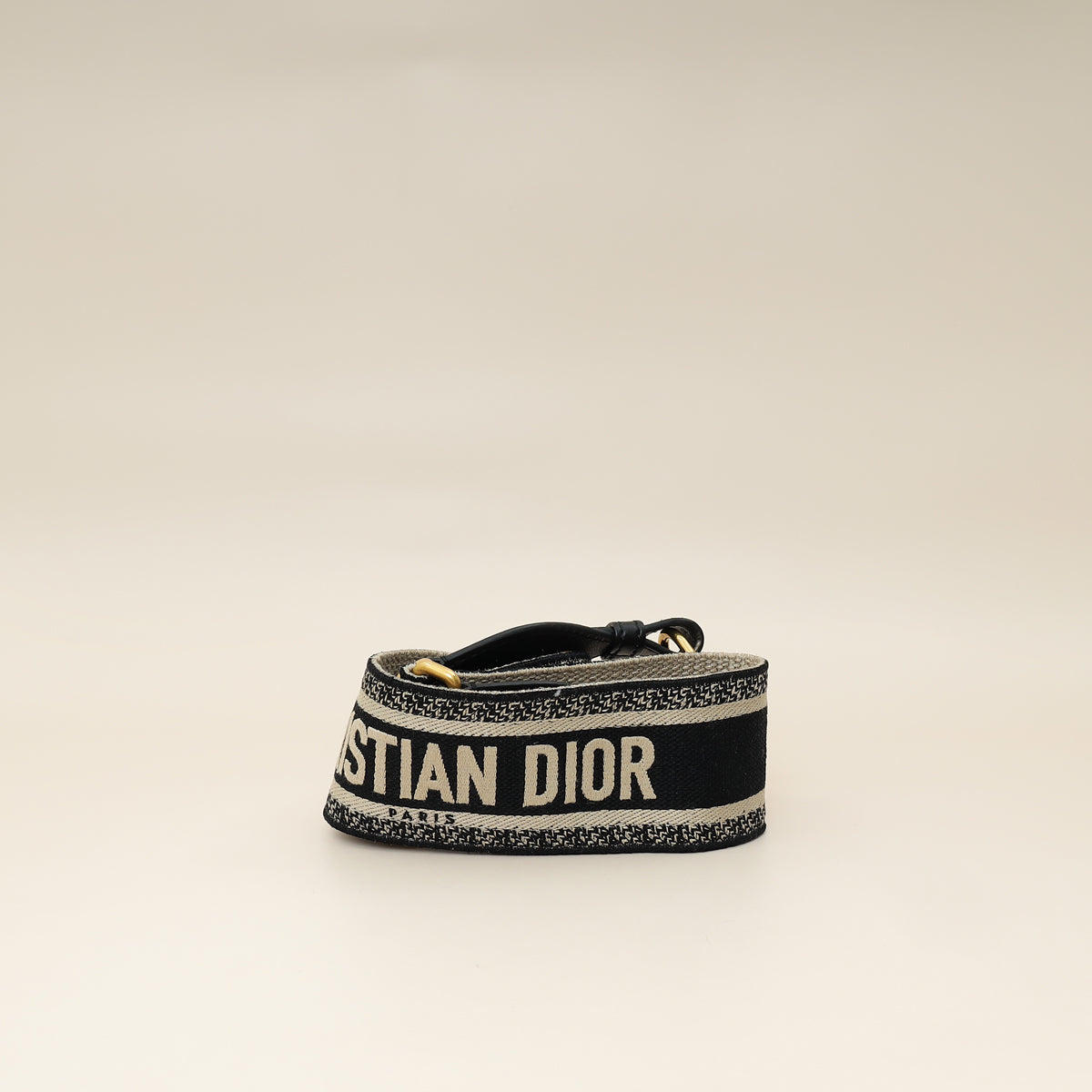 Christian Dior Paris Embroidery Shoulder Strap-Christian Dior-THE CLOSET
