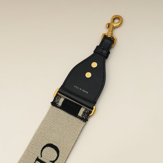 Christian Dior Paris Embroidery Shoulder Strap-Christian Dior-THE CLOSET