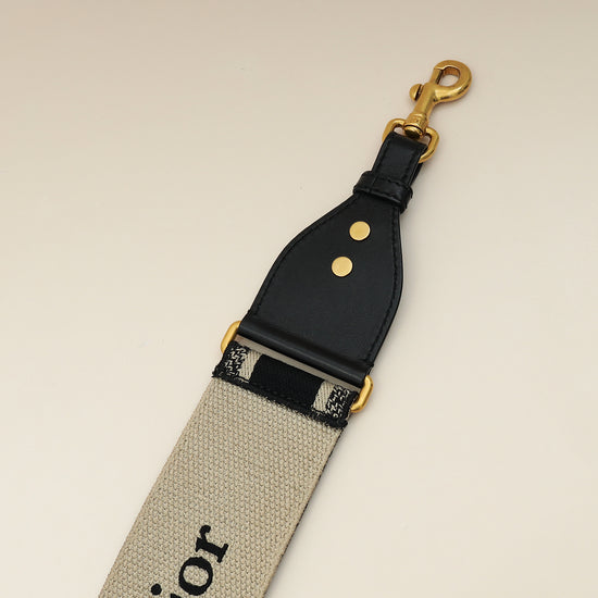Christian Dior Paris Embroidery Shoulder Strap-Christian Dior-THE CLOSET