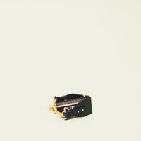 Christian Dior Burgundy Embroidery Shoulder Strap