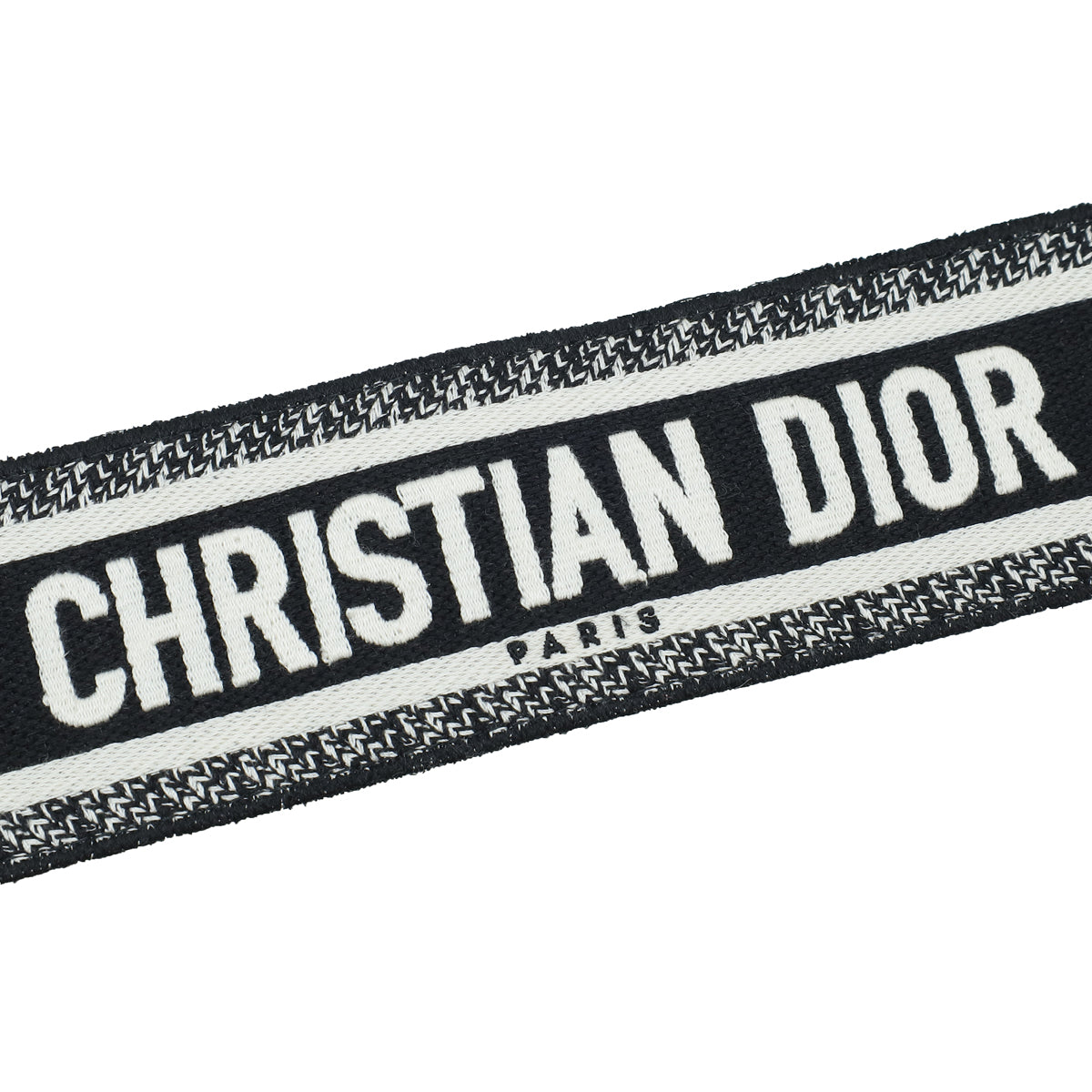 Christian Dior Bicolor Ultramatte CHRISTIAN DIOR' Embroidery Bag Strap