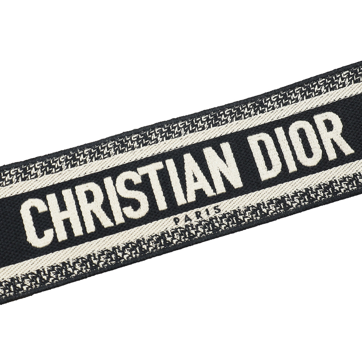 Christian Dior Bicolor CHRISTIAN DIOR' Embroidery Wide Strap – THE