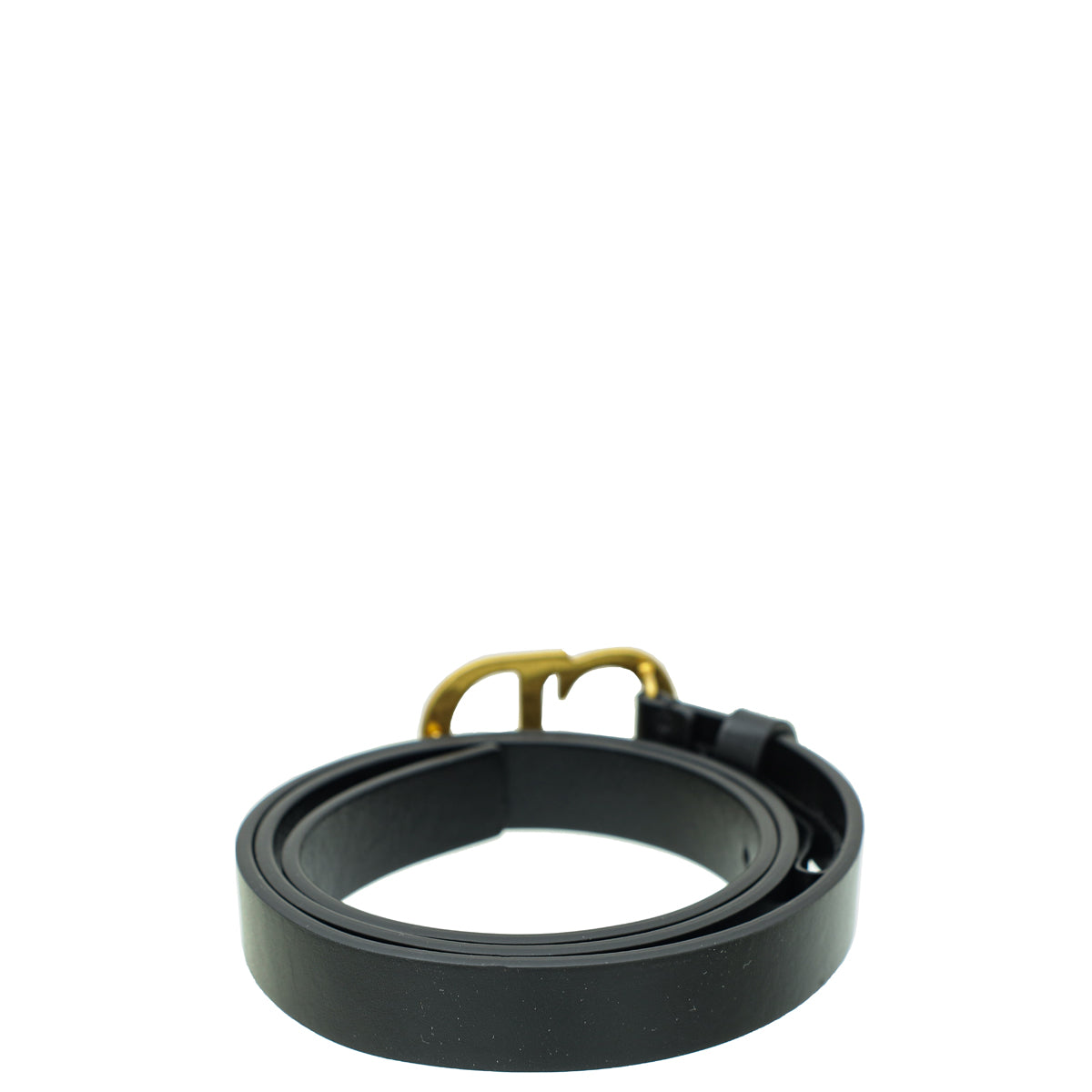 Christian Dior Black Saddle 20mm Belt-Christian Dior-THE CLOSET