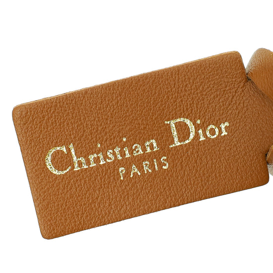 Christian Dior Bicolor Saddle Reversible 20mm Belt