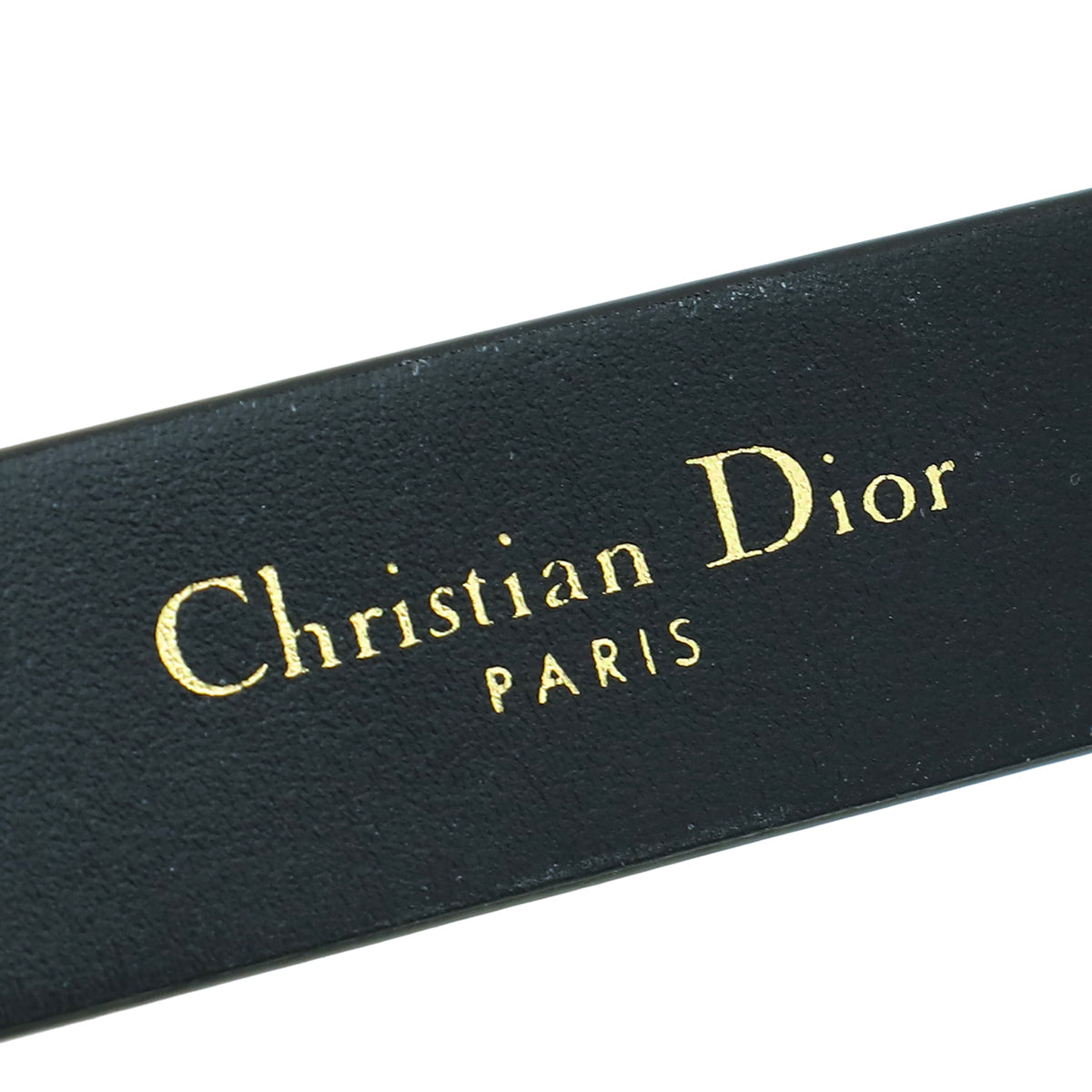 Christian Dior Saddle Leather 20mm Belt