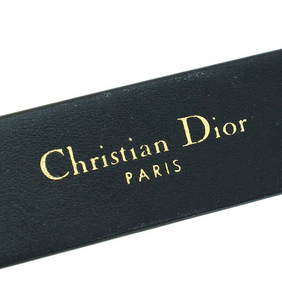 Christian Dior Saddle Leather 20mm Belt