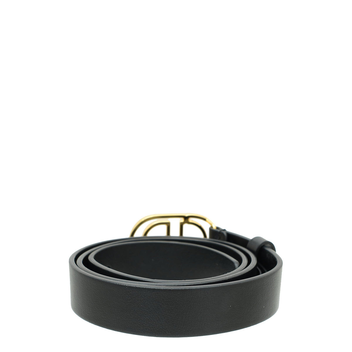 Christian Dior Black CD Cut Out 24mm Belt-Christian Dior-THE CLOSET