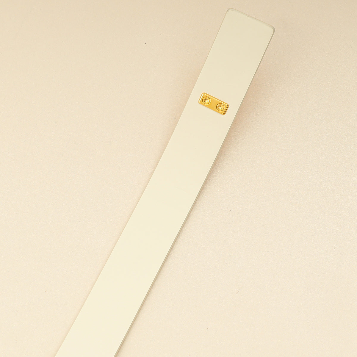 Christian Dior White 30 Montaigne Avenue Belt-Christian Dior-THE CLOSET