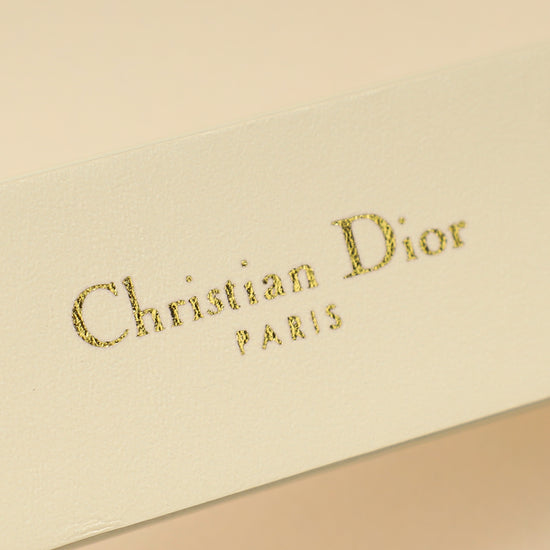 Christian Dior White 30 Montaigne Avenue Belt-Christian Dior-THE CLOSET