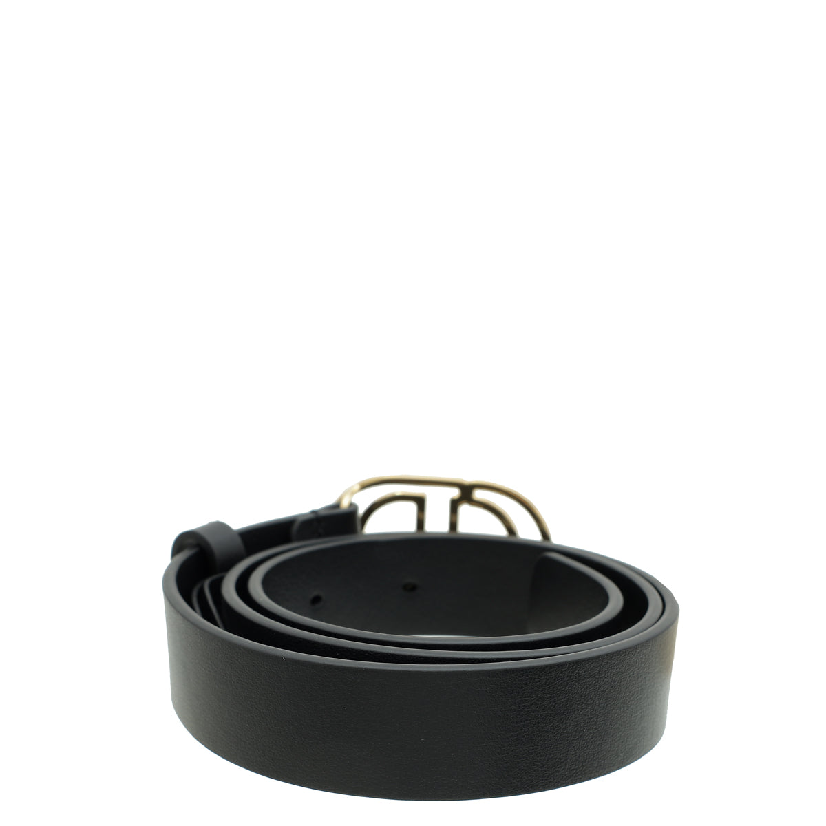 Christian Dior Black 30 Montaigne Cut-Out CD Belt-Christian Dior-THE CLOSET