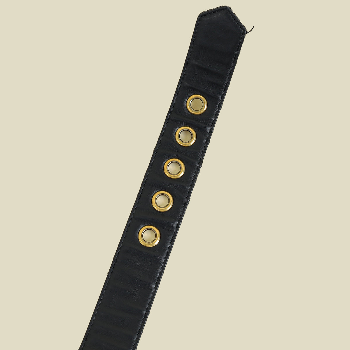 Christian Dior Navy Blue Oblique Diorquake 35mm Buckle Belt