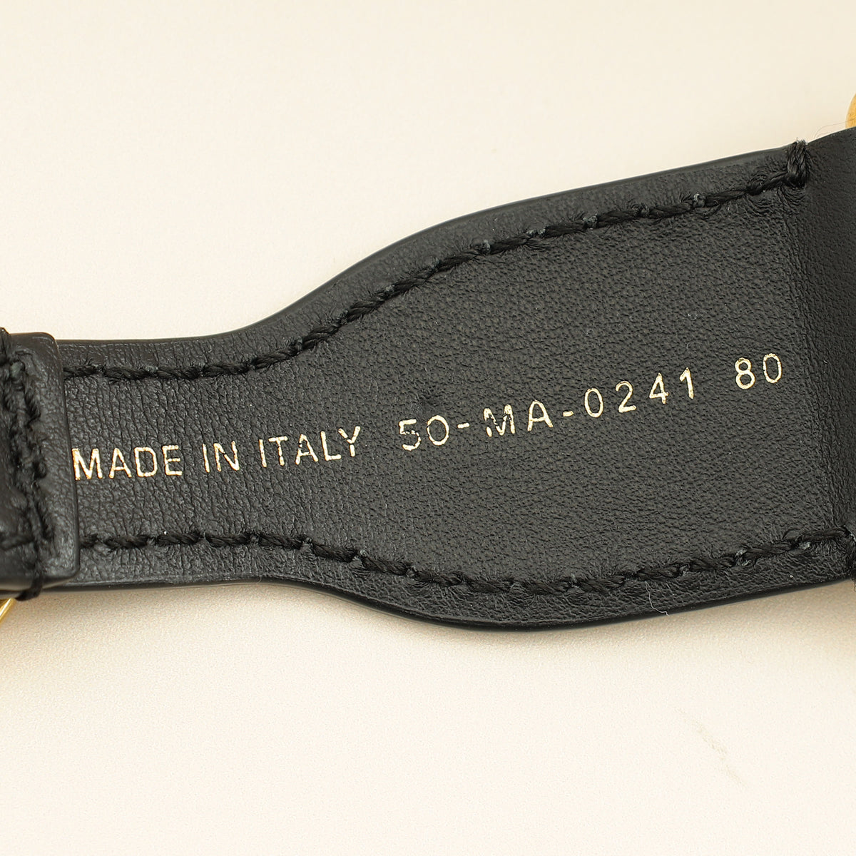 Christian Dior Navy Blue Jacquard Logo Oblique CD Waist Belt-Christian Dior-THE CLOSET